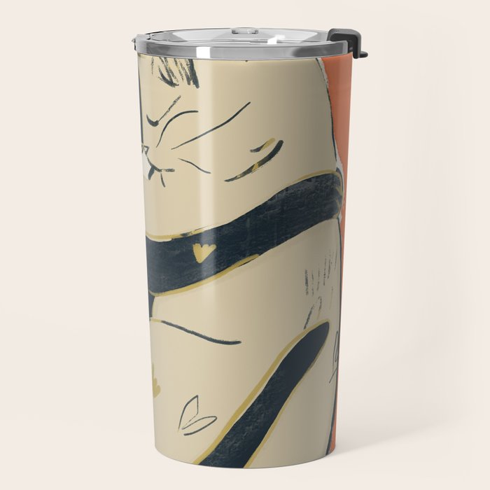 Cats In Love 5 Travel Mug Gallery Image 2