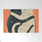 Cats In Love 5 Welcome Mat Gallery Image 1