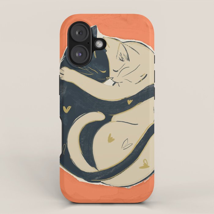 Cats In Love 5 iPhone Case Gallery Image 1
