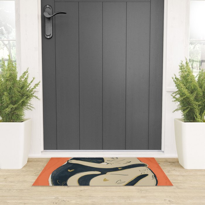 Cats In Love 5 Welcome Mat Gallery Image 3
