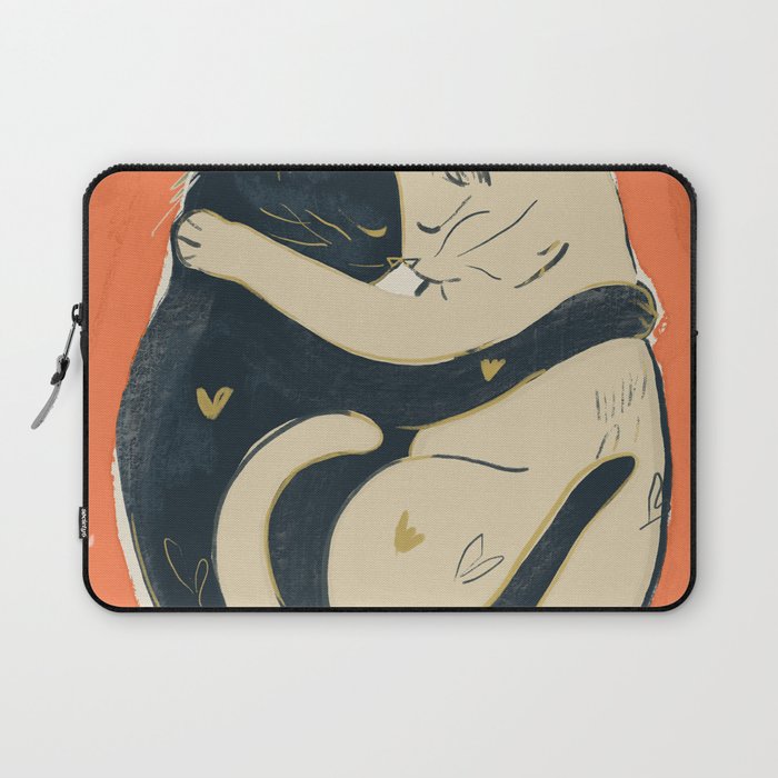 Cats In Love 5 Laptop Sleeve Gallery Image 1