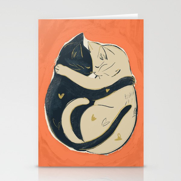 Cats In Love 5 Stationery Card Gallery Image 1