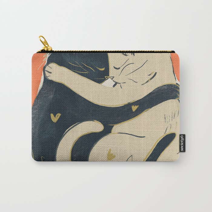 Cats In Love 5 Carry All Pouch Gallery Image 1
