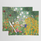 Gustav Klimt "Flower garden" Placemat Gallery Image 1