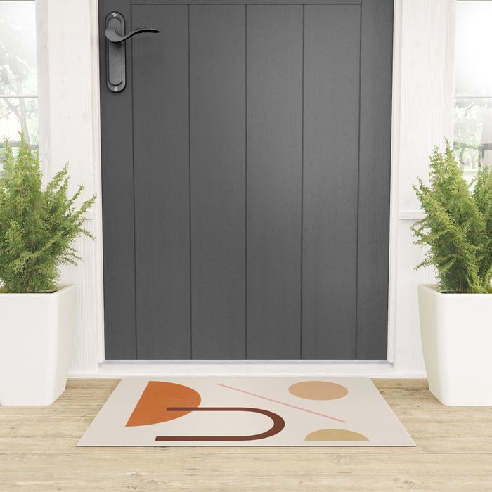 Abstraction_GEOMETRIC_SHAPE_ART_Minimalism_001C Welcome Mat Gallery Image 3