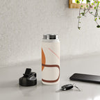 Abstraction_GEOMETRIC_SHAPE_ART_Minimalism_001C Water Bottle Gallery Image 4