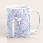 Shell Ya Later - Purple Seashell Pattern Coffee Mug Gallery Image 1