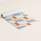 Cuboid Geometric Abstract Shapes Pattern XXIX Yoga Mat Gallery Image 2