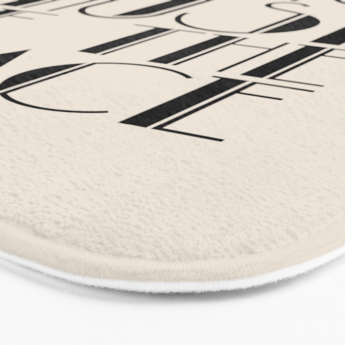This Must Be The Place (Beige) Bath Mat Gallery Image 3