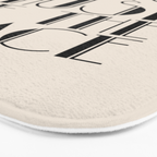 This Must Be The Place (Beige) Bath Mat Gallery Image 3