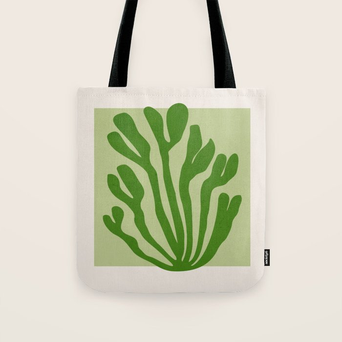 La Palma & Sage: Matisse Paper Leaf Cutouts 03 Tote Bag Gallery Image 1