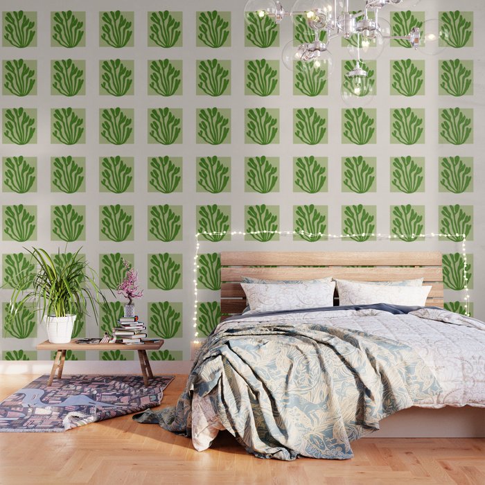 La Palma & Sage: Matisse Paper Leaf Cutouts 03 Wallpaper Gallery Image 3