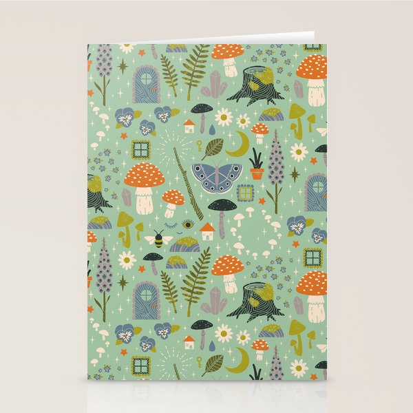 Fairy Garden Stationery Card Gallery Image 1