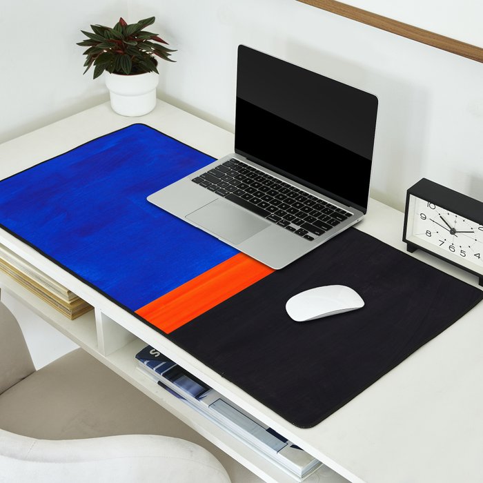 Mid-Night Streak  Desk Mat Gallery Image 2