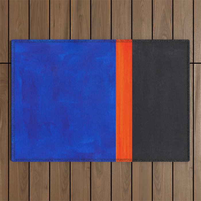 Mid-Night Streak  Outdoor Rug Gallery Image 1