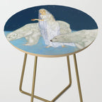 The Bride and the Polar Bears, The Ice Maiden fairy tale portrait painting by Edmund Dulac   Side Table Gallery Image 2