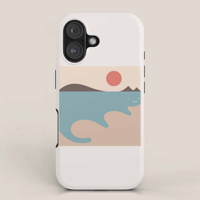 Cat Landscape 79 iPhone Case Gallery Image 1