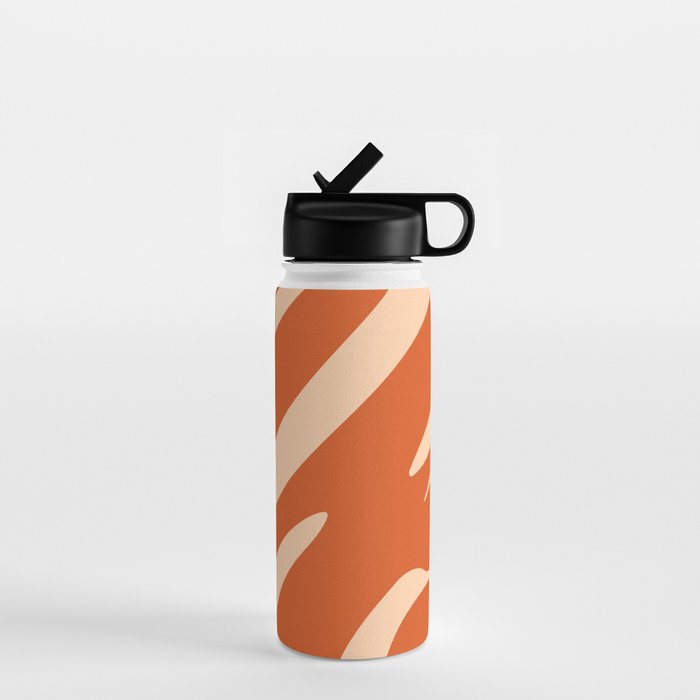 Abstract Composition in Orange & Peach Water Bottle Gallery Image 1
