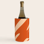 Abstract Composition in Orange & Peach Wine Chiller Gallery Image 1