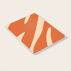 Abstract Composition in Orange & Peach Notebook Gallery Image 3