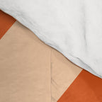 Abstract Composition in Orange & Peach Comforter Gallery Image 4