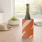 Abstract Composition in Orange & Peach Wine Chiller Gallery Image 4
