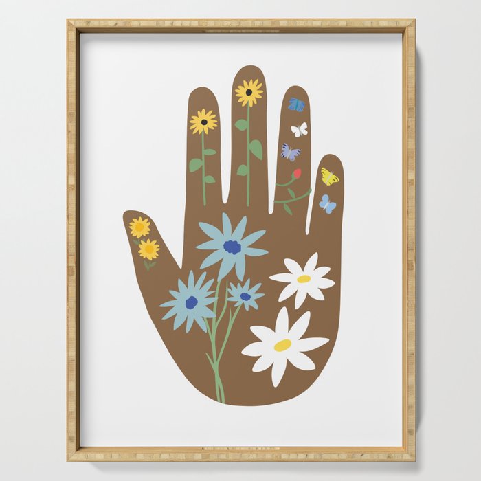 All the good things - left hand Serving Tray Gallery Image 1