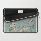 Shark Week Tattoo Flash 2023 Laptop Sleeve Gallery Image 2
