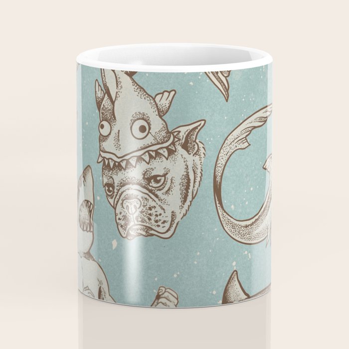 Shark Week Tattoo Flash 2023 Coffee Mug Gallery Image 4