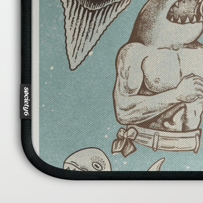 Shark Week Tattoo Flash 2023 Laptop Sleeve Gallery Image 3
