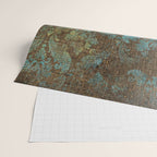Aged Damask Texture 4 Wrapping Paper Gallery Image 2