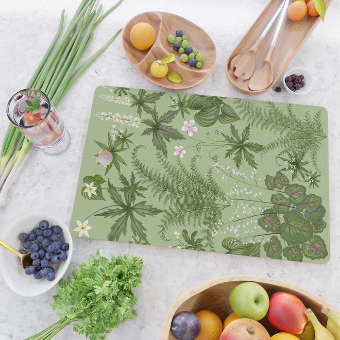 Woodland Garden Cutting Board Gallery Image 2