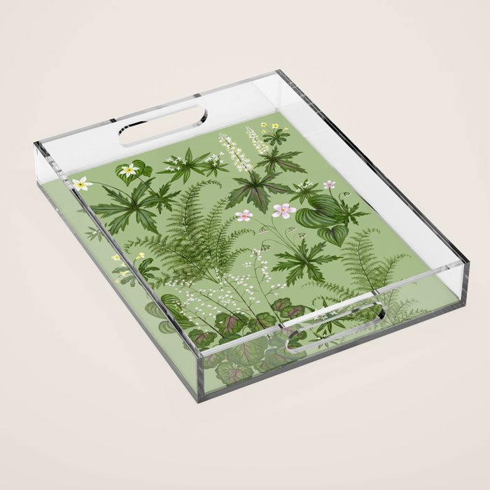 Woodland Garden Acrylic Tray Gallery Image 1