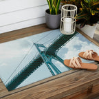 St. Johns Bridge Outdoor Rug Gallery Image 2