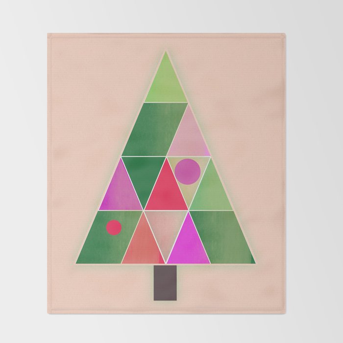 Tannenbaum Christmas Tree Throw Blanket Gallery Image 2