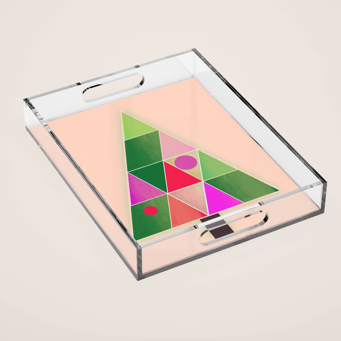 Tannenbaum Christmas Tree Acrylic Tray Gallery Image 1