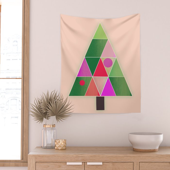 Tannenbaum Christmas Tree Wall Tapestry Gallery Image 2