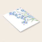 blue forget me not bouquet 2020 Notebook Gallery Image 3