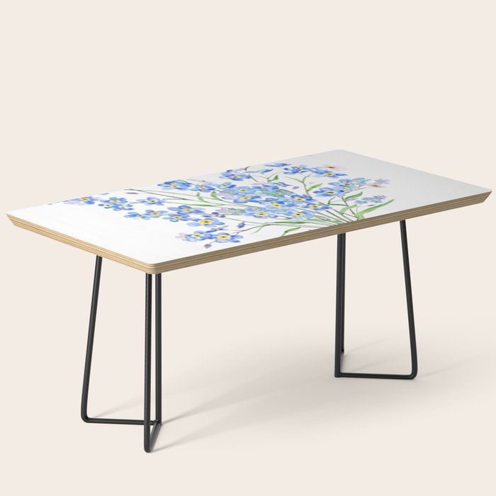 blue forget me not bouquet 2020 Coffee Table Gallery Image 1