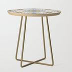 Modern fantasy tiles S Side Table Gallery Image 1