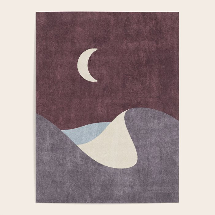 LANDSHAPES / Desert - Night Poster Gallery Image 4