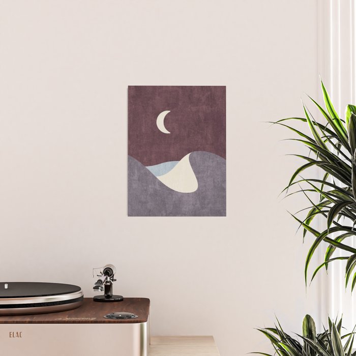 LANDSHAPES / Desert - Night Poster Gallery Image 2