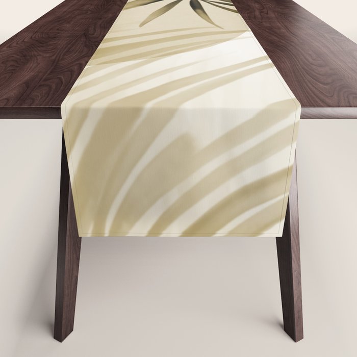 Tropical Paradise Sunset Neutral Beige Table Runner Gallery Image 1
