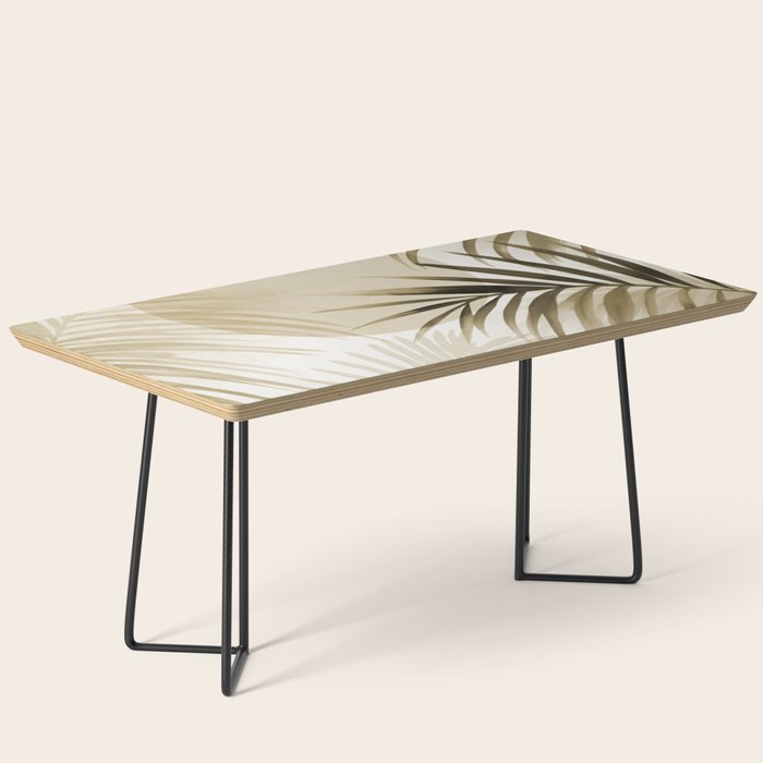 Tropical Paradise Sunset Neutral Beige Coffee Table Gallery Image 1