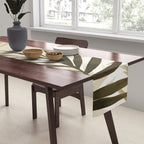 Tropical Paradise Sunset Neutral Beige Table Runner Gallery Image 2