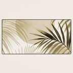 Tropical Paradise Sunset Neutral Beige Desk Mat Gallery Image 3
