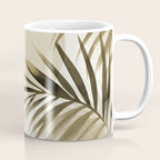Tropical Paradise Sunset Neutral Beige Coffee Mug Gallery Image 1
