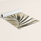 Tropical Paradise Sunset Neutral Beige Yoga Mat Gallery Image 2