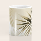 Tropical Paradise Sunset Neutral Beige Coffee Mug Gallery Image 4