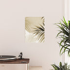 Tropical Paradise Sunset Neutral Beige Poster Gallery Image 2